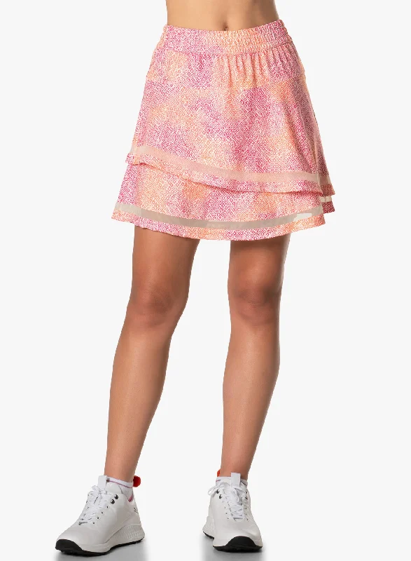 Shockin' Bloom Skort-long