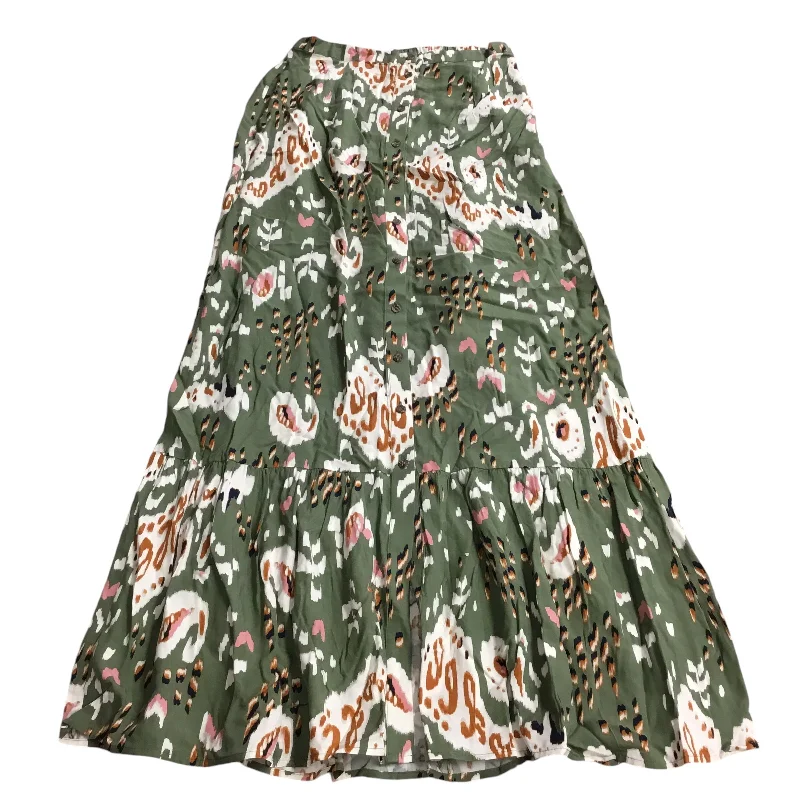 Skirt Maxi By Dr2 In Olive, Size: S