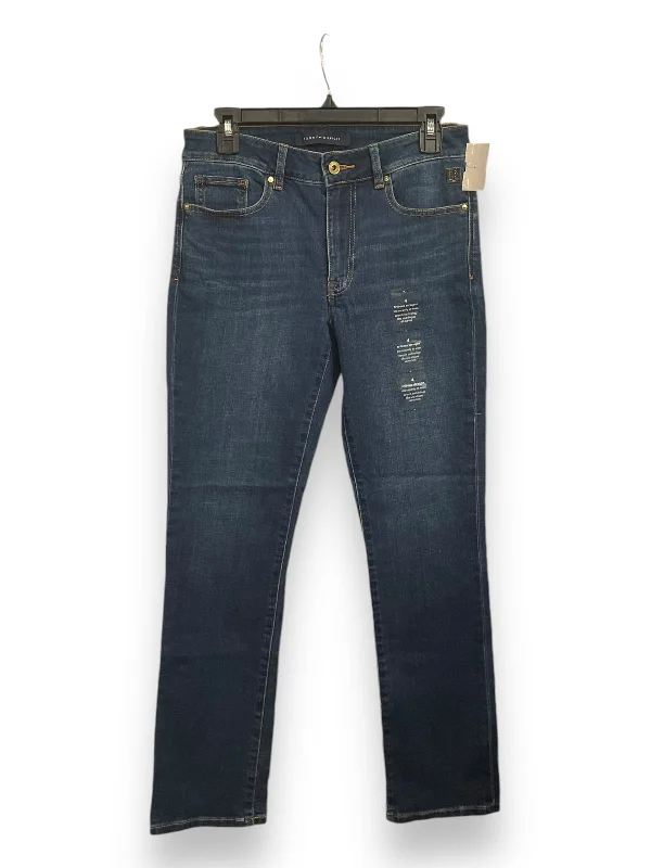 Jeans Straight By Tommy Hilfiger In Blue Denim, Size: 4