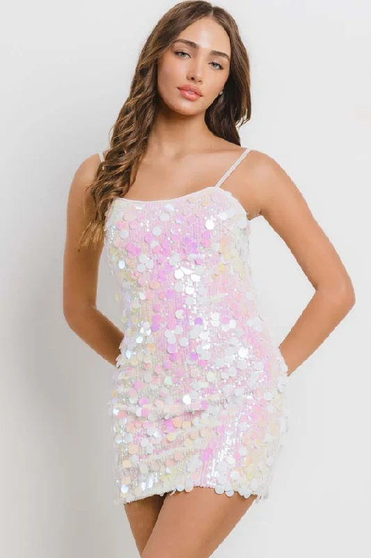 Shine On Dress - Pink