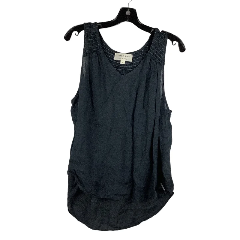 Black Top Sleeveless Cloth & Stone, Size L