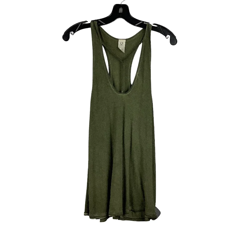 Green Top Sleeveless We The Free, Size S