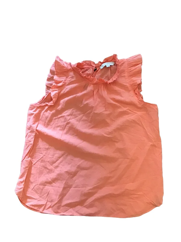 Pink Top Sleeveless Loft, Size M