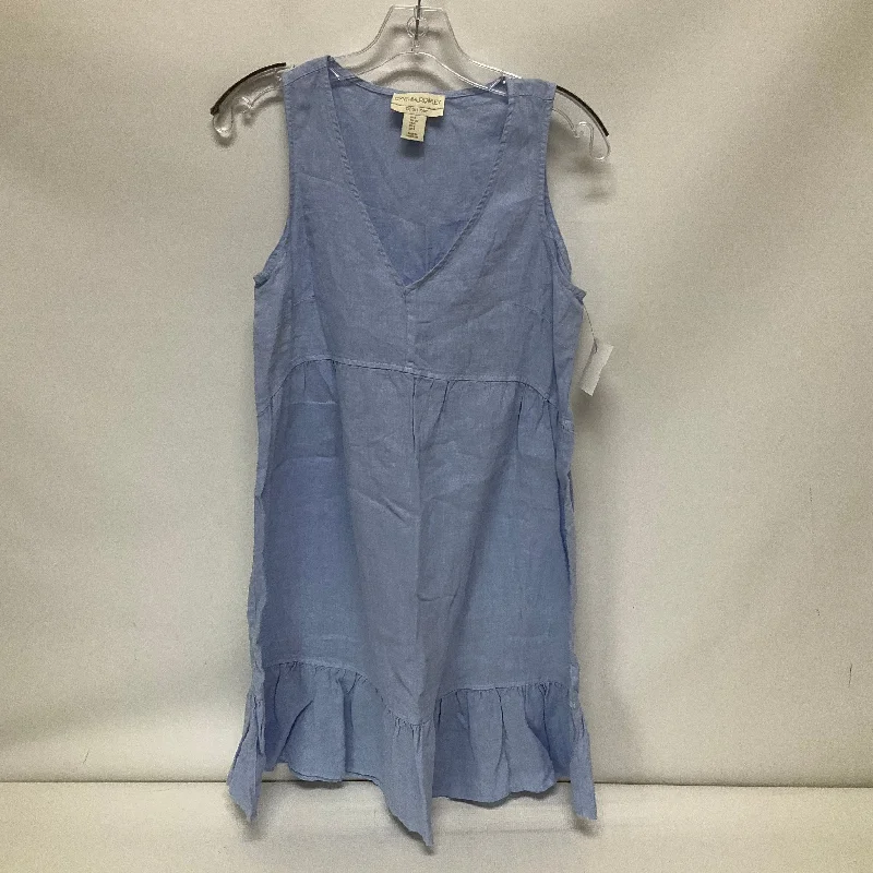 Blue Dress Casual Short Cynthia Rowley, Size S