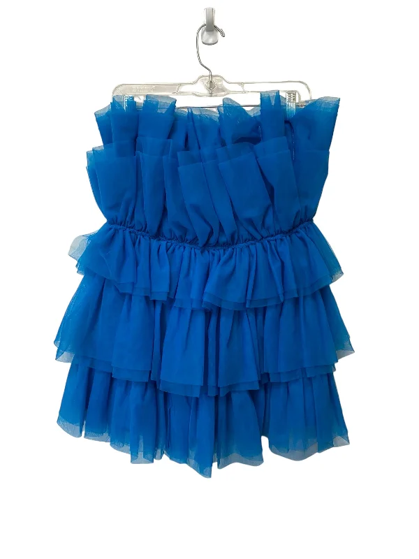 Blue Dress Party Short Buddy Love, Size L