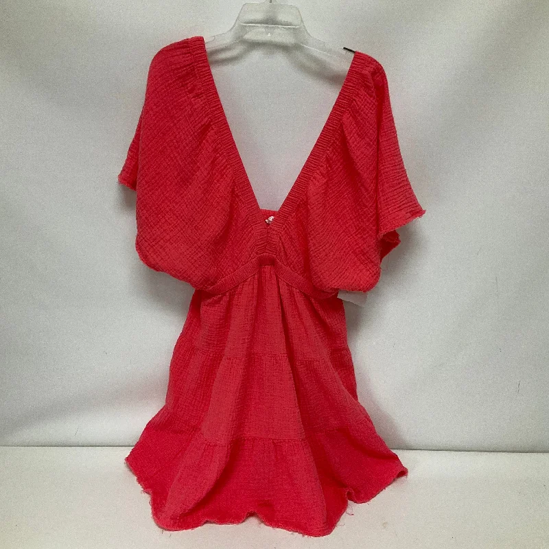 Pink Dress Casual Short Aerie, Size Xl