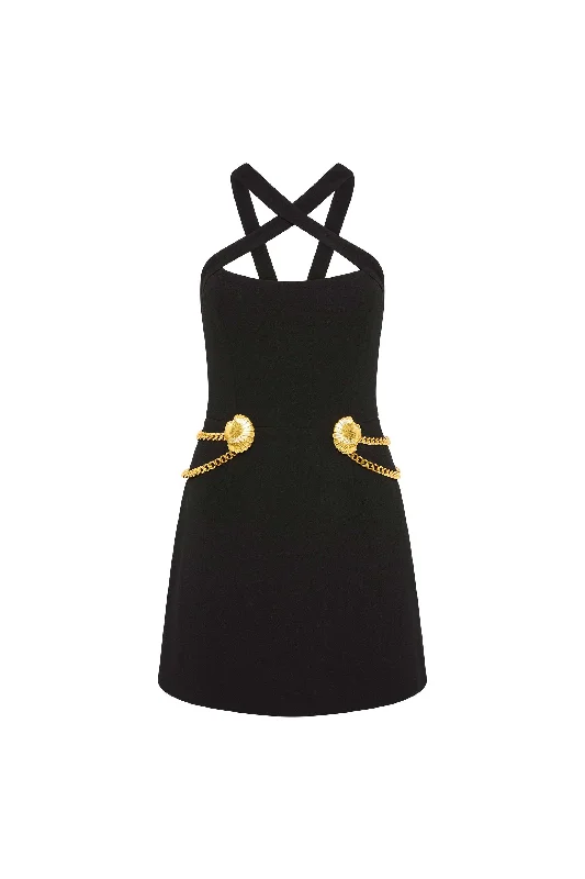 Chelsea Halter Mini Dress