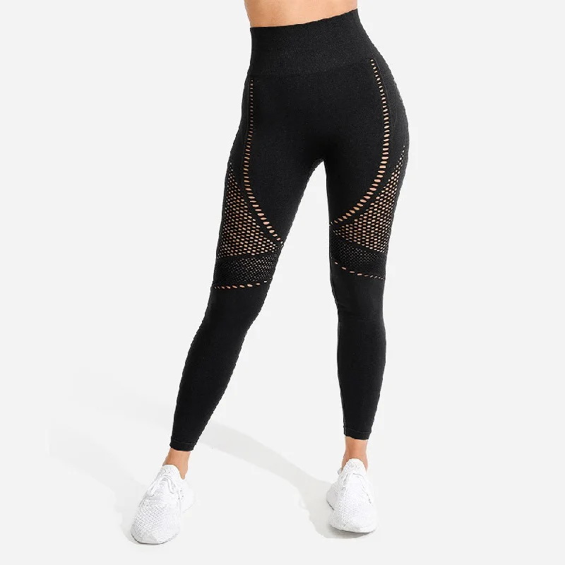 Meta Seamless Leggings - Black