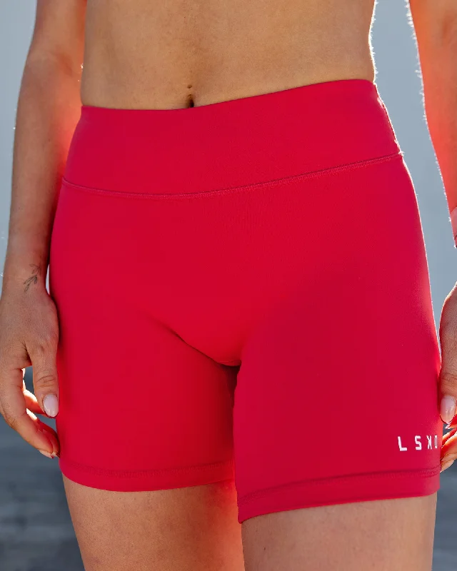 RXD Mid-Length Shorts - Scarlet