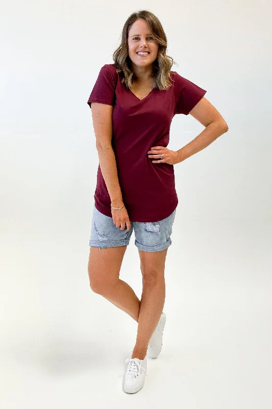 AS Colour Mali Tee Burgundy