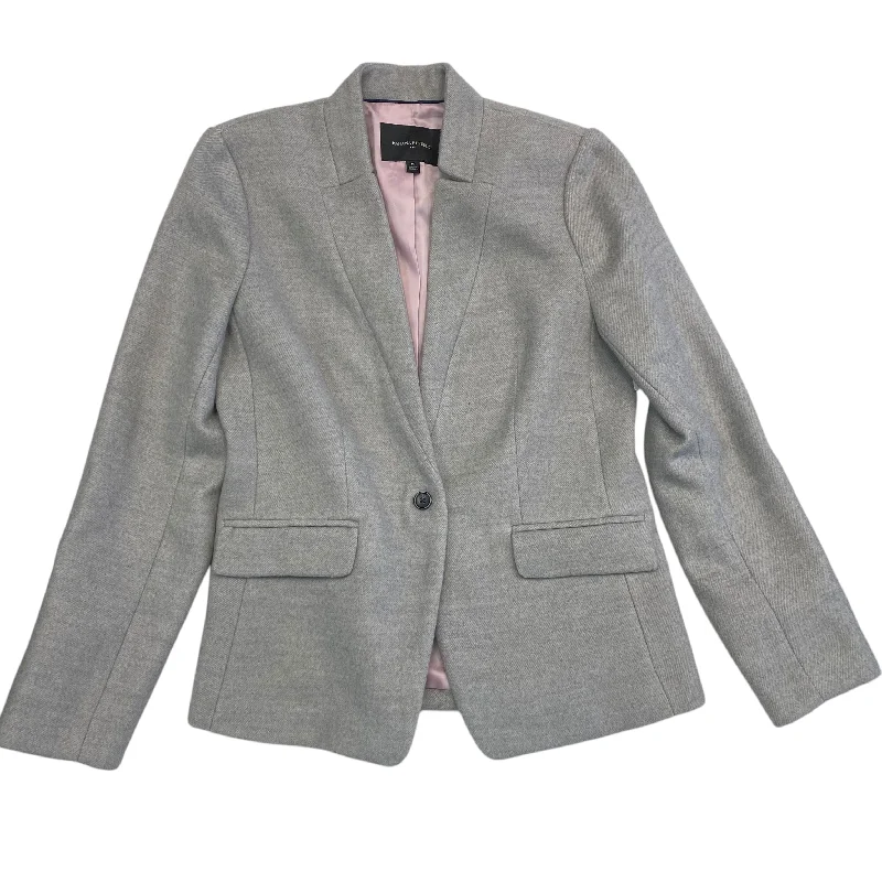 Blazer By Banana Republic In Grey, Size: 10